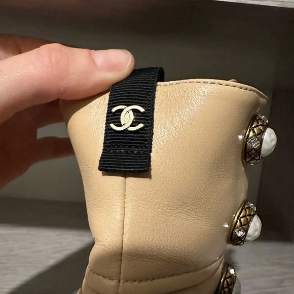 Chanel Leather Women's Boots - Picture 9 of 14